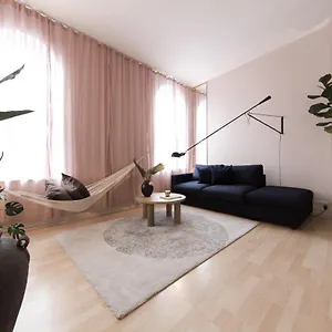 Shoreditch Loft W 100inch Cinema, Premium Mattress & Hammock, By The Design Traveller , London United Kingdom